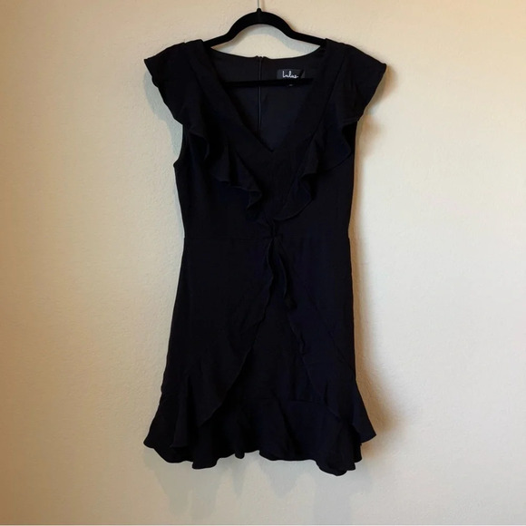 Lulus Augustine Black Ruffled Sleeveless Dress - Picture 3 of 7